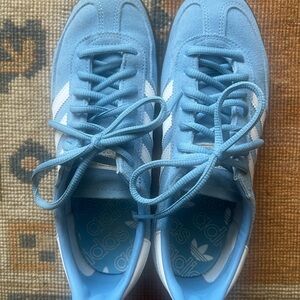 Adidas Blue and White Sneakers